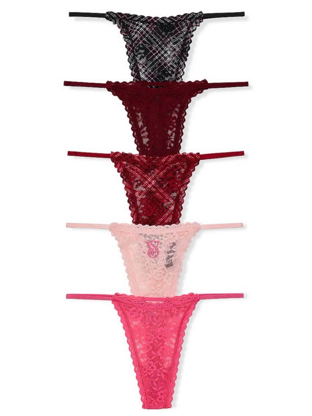 Victoria’s Secret Lacie String Thong 5-Pack